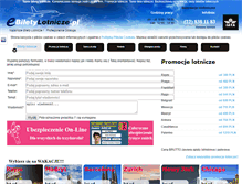 Tablet Screenshot of ebiletylotnicze.pl